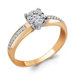 Кольцо Aquamarine золото 963505к.1 (Aquamarine, Россия)
