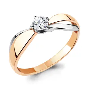 Кольцо Aquamarine золото 963673к.1 (Aquamarine, Россия)