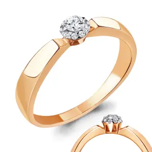 Кольцо Aquamarine золото 963696к (Aquamarine, Россия)