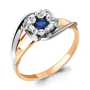 Кольцо Aquamarine золото 963779к.1 (Aquamarine, Россия)