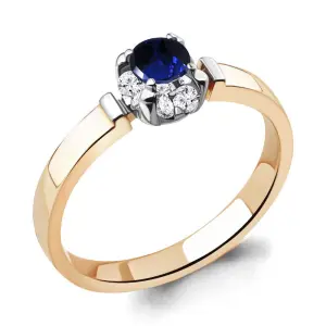 Кольцо Aquamarine золото 963826к.1 (Aquamarine, Россия)