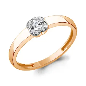 Кольцо Aquamarine золото 964377к.1 (Aquamarine, Россия)