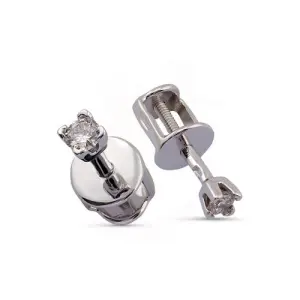 Серьги  золото CA26700226773 (Кристалл, Беларусь)