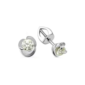 Серьги Кристалл золото CA34700226773 (Кристалл, Беларусь)