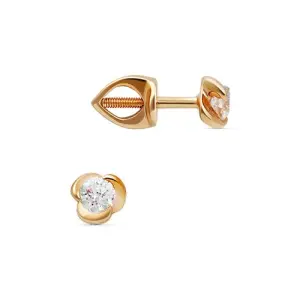 Серьги Кристалл золото CA48000226773 (Кристалл, Беларусь)