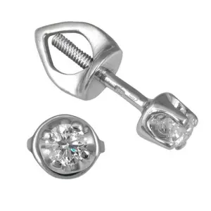 Серьги Кристалл золото CA59100226773 (Кристалл, Беларусь)