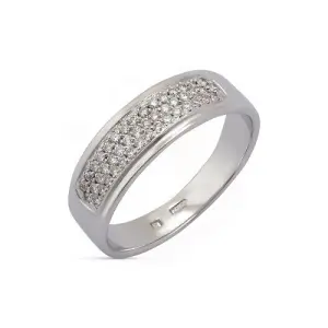 Кольцо  золото CB05400226773 (Кристалл, Беларусь)