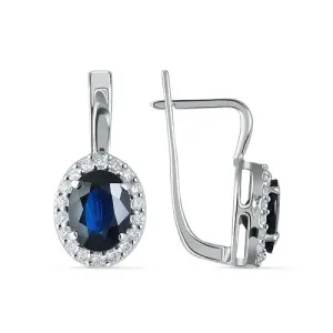 Серьги Кристалл золото CC75900226773 (Кристалл, Беларусь)