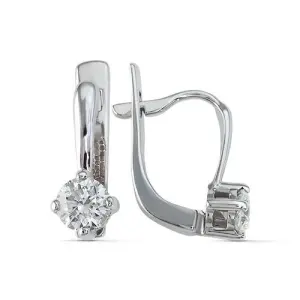 Серьги  золото CD84000226773 (Кристалл, Беларусь)