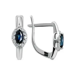 Серьги Кристалл золото CG02000226773 (Кристалл, Беларусь)