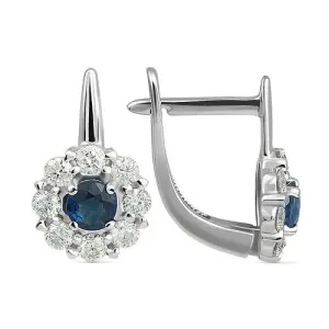 Серьги  золото CJ33000226773 (Кристалл, Беларусь)