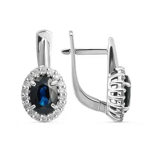 Серьги Кристалл золото CJ94100226773 (Кристалл, Беларусь)