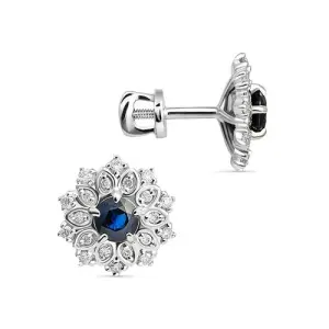 Серьги Кристалл золото CJ99700226773 (Кристалл, Беларусь)