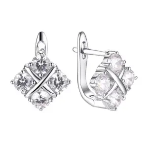 Серьги Fresh Jewellery серебро CZ-E01272-X-W-W-X-X (Fresh Jewellery, Россия)