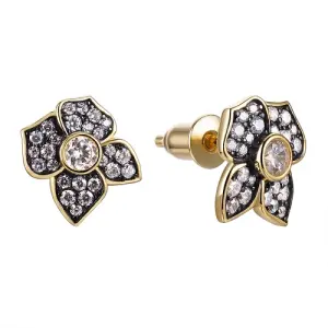Серьги Fresh Jewellery серебро CZ-E03497-X-LB-W-X-W (Fresh Jewellery, Россия)