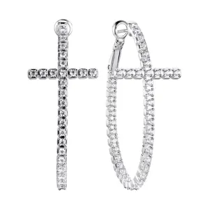 Серьги Fresh Jewellery серебро CZ-E03565-X-W-X-X-W (Fresh Jewellery, Россия)