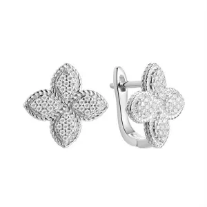 Серьги Fresh Jewellery серебро CZ-E04285-X-W-X-X-W (Fresh Jewellery, Россия)