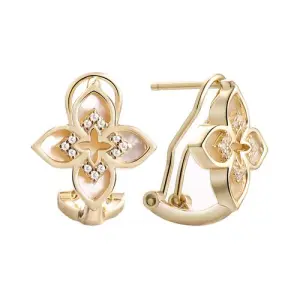 Серьги Fresh Jewellery серебро CZ-E04306-X-L-PN-X-W (Fresh Jewellery, Россия)