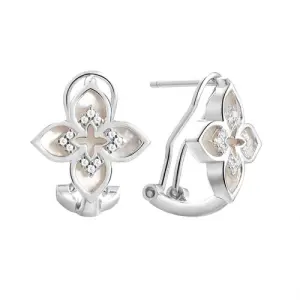 Серьги Fresh Jewellery серебро CZ-E04306-X-W-PN-X-W (Fresh Jewellery, Россия)