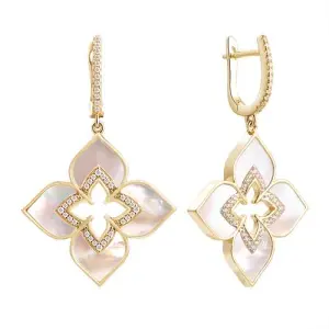 Серьги Fresh Jewellery серебро CZ-E04310-X-L-PN-X-W (Fresh Jewellery, Россия)