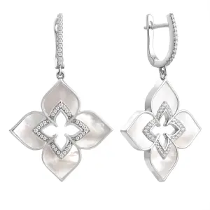 Серьги Fresh Jewellery серебро CZ-E04310-X-W-PN-X-W (Fresh Jewellery, Россия)