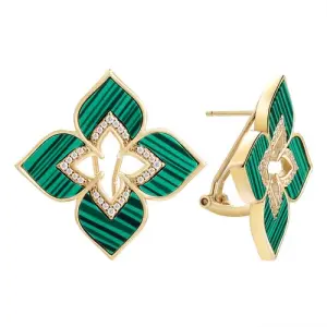 Серьги Fresh Jewellery серебро CZ-E04311-X-L-Mal-X-W (Fresh Jewellery, Россия)