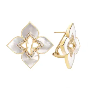 Серьги Fresh Jewellery серебро CZ-E04311-X-L-PN-X-W (Fresh Jewellery, Россия)