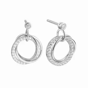 Серьги Fresh Jewellery серебро CZ-E04728-X-W-X-X-W (Fresh Jewellery, Россия)