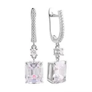Серьги Fresh Jewellery серебро CZ-E4302-1-X-W-W-X-W (Fresh Jewellery, Россия)