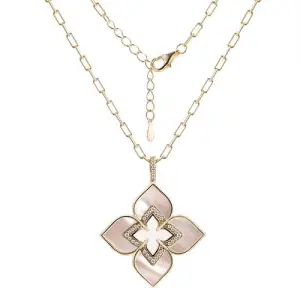 Колье Fresh Jewellery серебро CZ-N03992-X-L-PN-X-W (Fresh Jewellery, Россия)