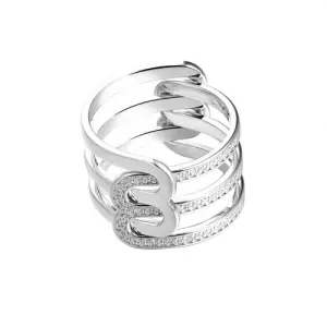 Кольцо Fresh Jewellery серебро CZ-R05268-X-W-X-X-W (Fresh Jewellery, Россия)