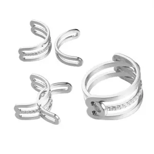 Кольцо Fresh Jewellery серебро CZ-R05285-X-W-X-X-W (Fresh Jewellery, Россия)