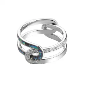 Кольцо Fresh Jewellery серебро EM-R05267-X-W-X-Mix-W (Fresh Jewellery, Россия)