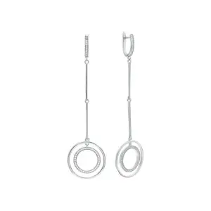 Серьги Fresh Jewellery серебро MP-E00500-X-W-X-X-W (Fresh Jewellery, Россия)