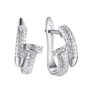 Серьги Fresh Jewellery серебро MP-E00835-X-W-X-X-W (Fresh Jewellery, Россия)