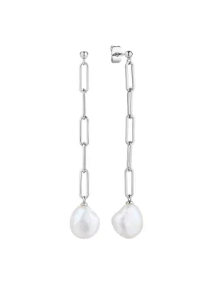 Серьги Fresh Jewellery серебро PI-E438-1-X-W-PN-X-X (Fresh Jewellery, Россия)
