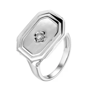 Кольцо  серебро PI-R04952-X-W-PN-X-W (Fresh Jewellery, Россия)