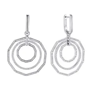Серьги Fresh Jewellery серебро SL-E03165-X-W-X-X-W (Fresh Jewellery, Россия)