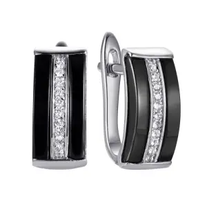 Серьги Fresh Jewellery серебро TC-E00315-B-W-X-X-W (Fresh Jewellery, Россия)
