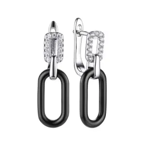 Серьги Fresh Jewellery серебро TC-E02202-B-W-X-X-W (Fresh Jewellery, Россия)