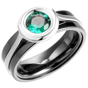 Кольцо  серебро TC-R02376-B-W-EM113-X-X (Fresh Jewellery, Россия)
