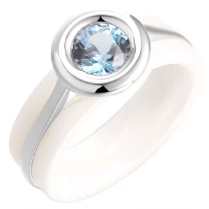 Кольцо  серебро TC-R02376-W-W-106BL-X-X (Fresh Jewellery, Россия)