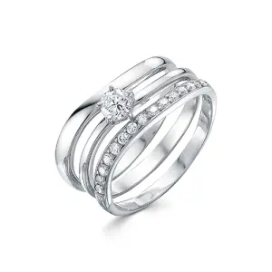 Кольцо Zlato серебро Z1-10186 (Zlato, Россия)