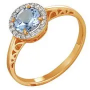 Кольцо Zlato серебро Z1-8289 (Zlato, Россия)