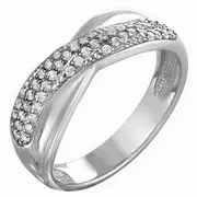 Кольцо Zlato серебро Z1-8347 (Zlato, Россия)