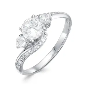 Кольцо Zlato серебро Z1-9689 (Zlato, Россия)