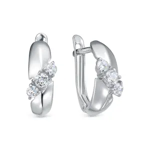 Серьги Zlato серебро Z2-10010 (Zlato, Россия)