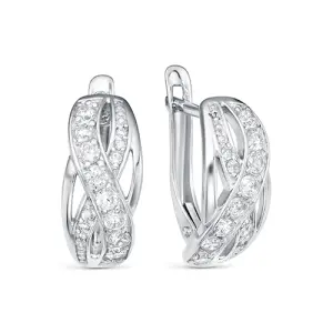 Серьги Zlato серебро Z2-10028 (Zlato, Россия)