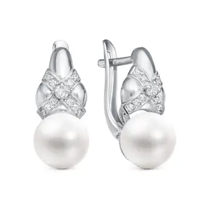 Серьги Zlato серебро Z2-10043 (Zlato, Россия)