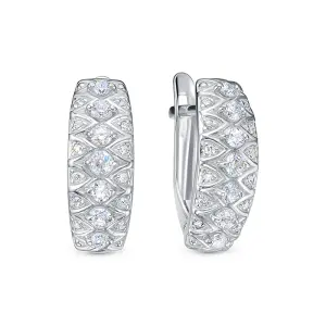 Серьги Zlato серебро Z2-10049 (Zlato, Россия)